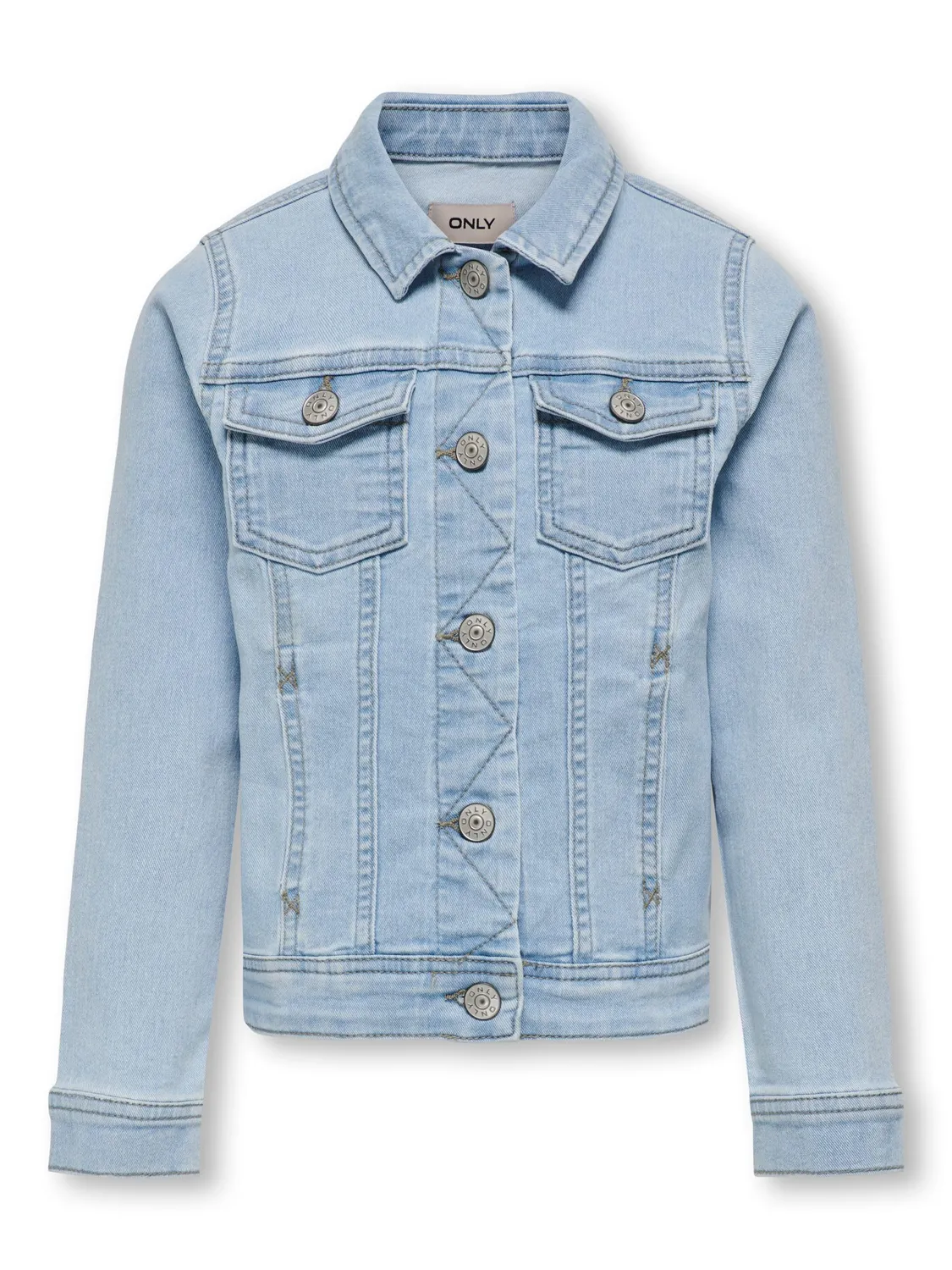 ONLY Kogsara giacca jeans bambina 6 anni azzurro chiaro