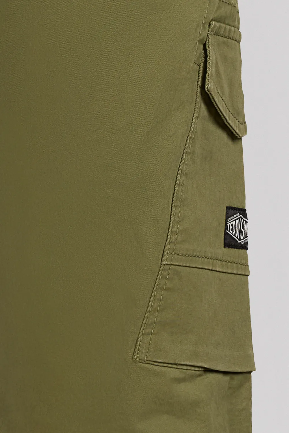 Teddy Smith P-Murray Cargo JR pantalone olive