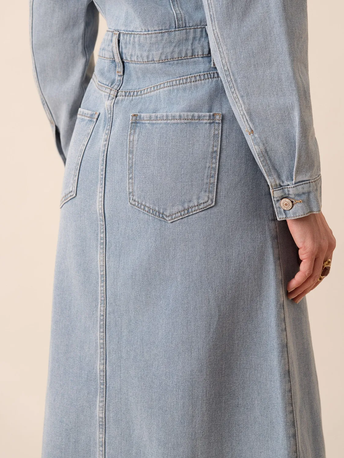 Oraije Ophelie abito jeans matita premium