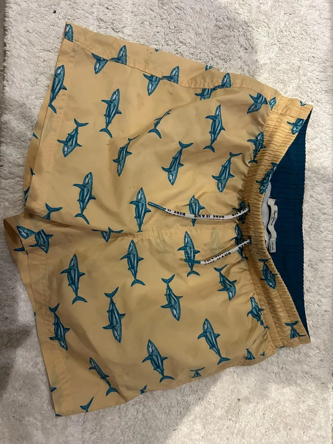 Pepe Jeans Shark Swimshort costume mare 10 anni squali