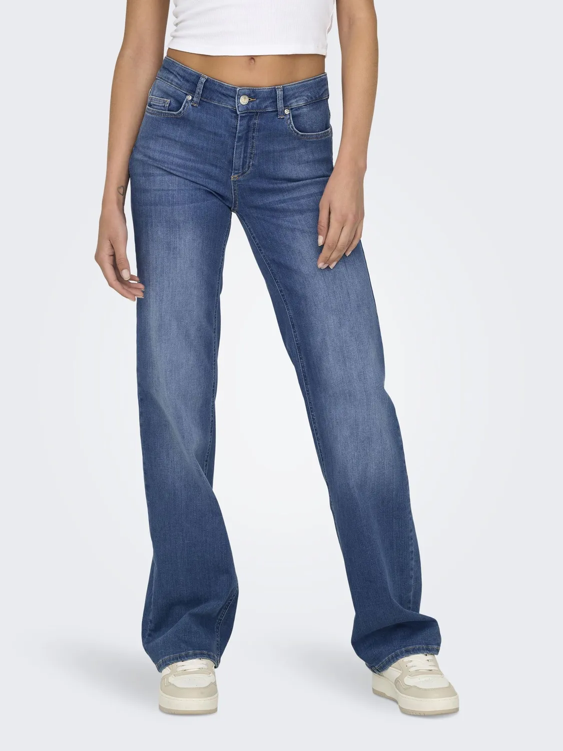 ONLY ONLBLUSH jeans donna vita media M/32L