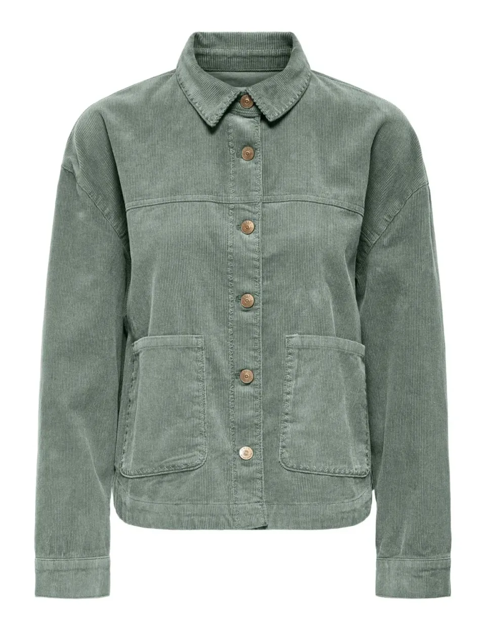 ONLY Onlmoxie L/S EMB Cord giacca donna Cocco Tostato velluto