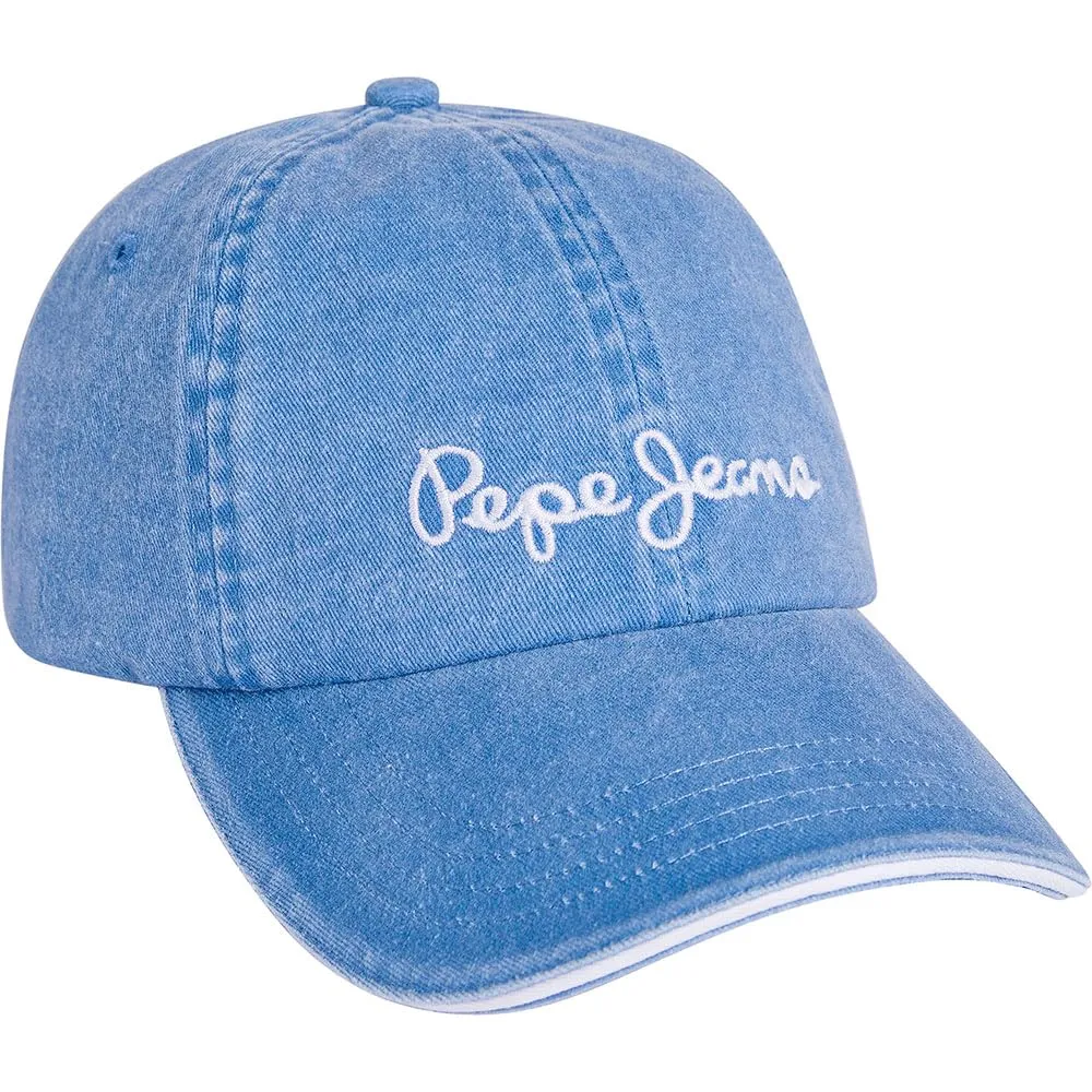 Pepe Jeans Wei Cappellino Donna Rosa Lavato Cotone