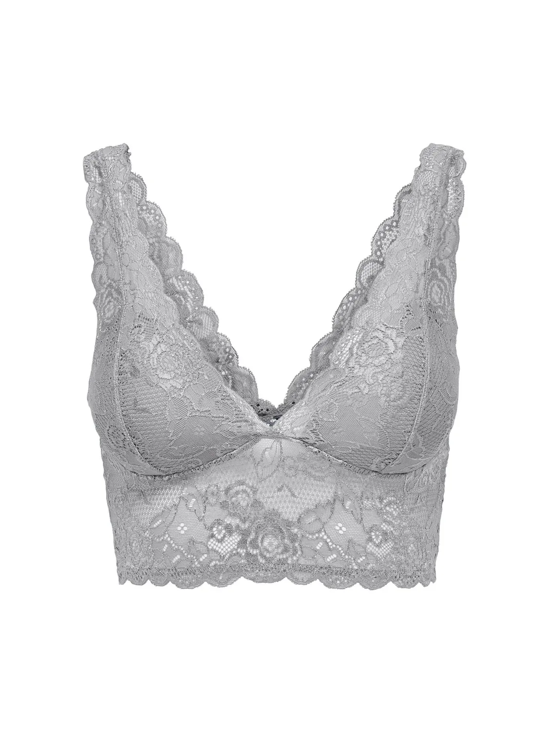 ONLY Onlchloe reggiseno pizzo rosso High Risk Red