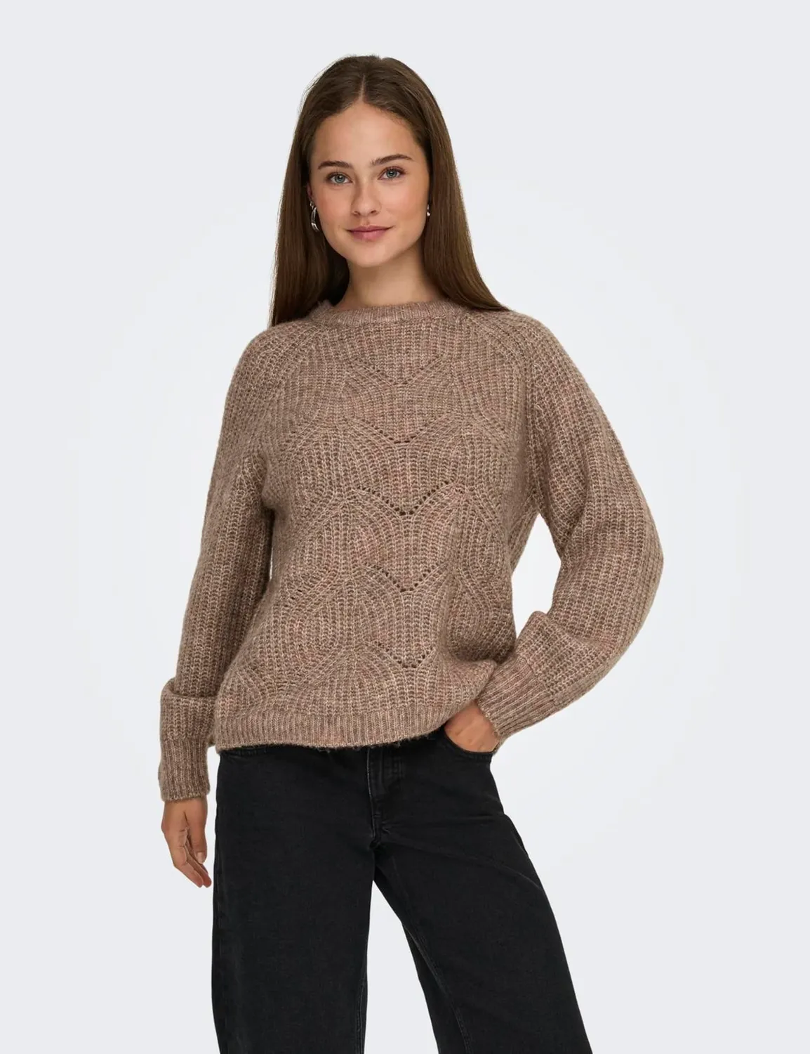 ONLY Onlgila Life Structure maglione girocollo