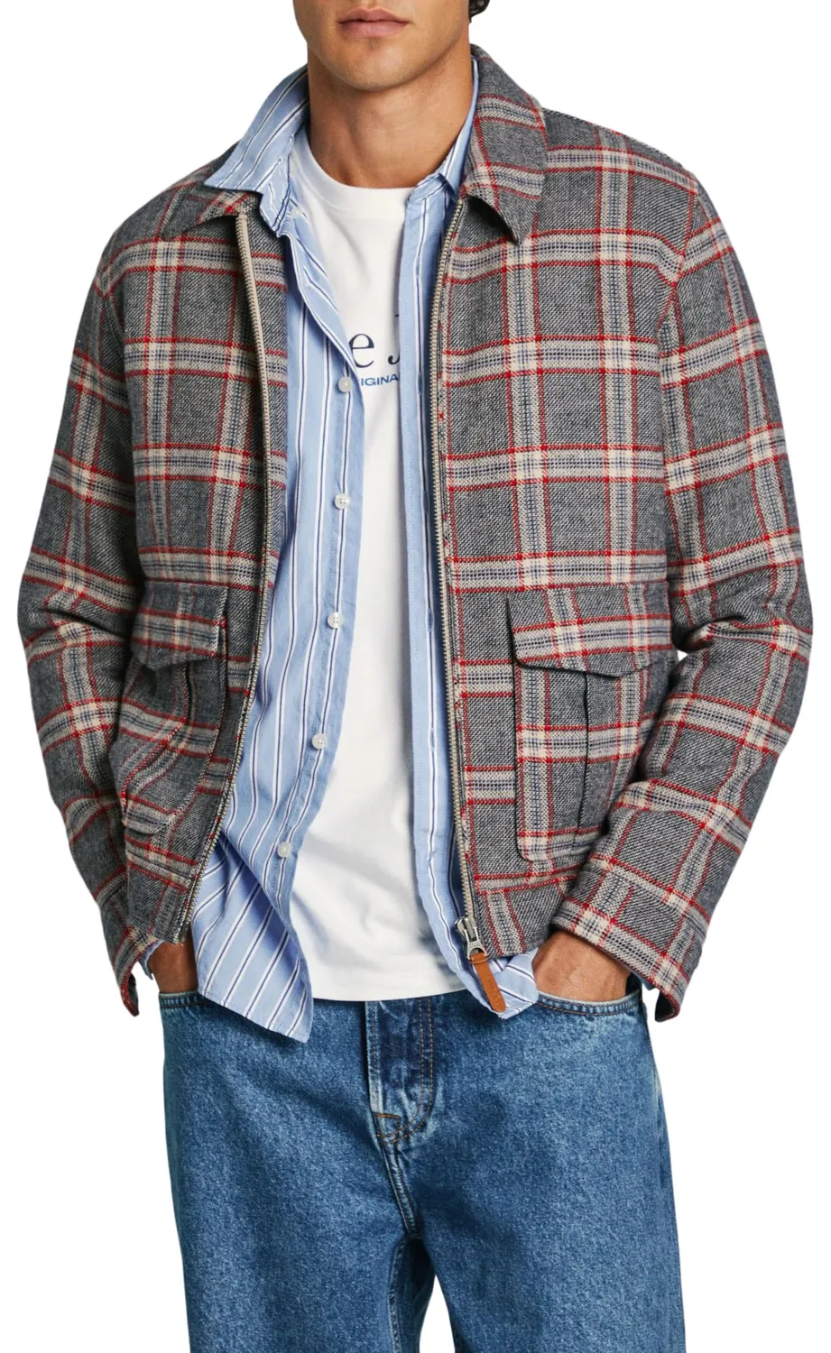 Pepe Jeans Theiskin giacca uomo taglia M imbottita