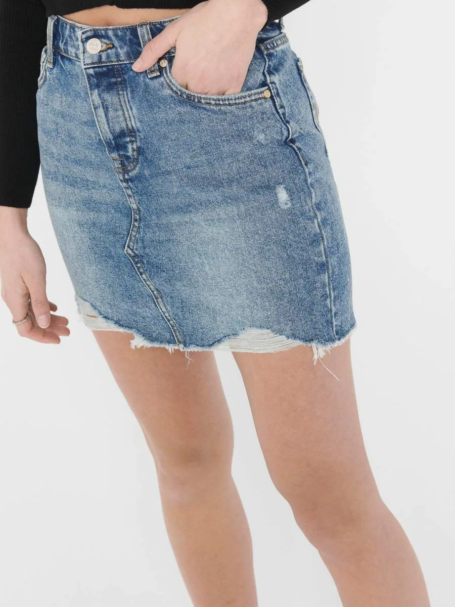 ONLY Onlsky Gonna Jeans Donna Denim Blu Chiaro