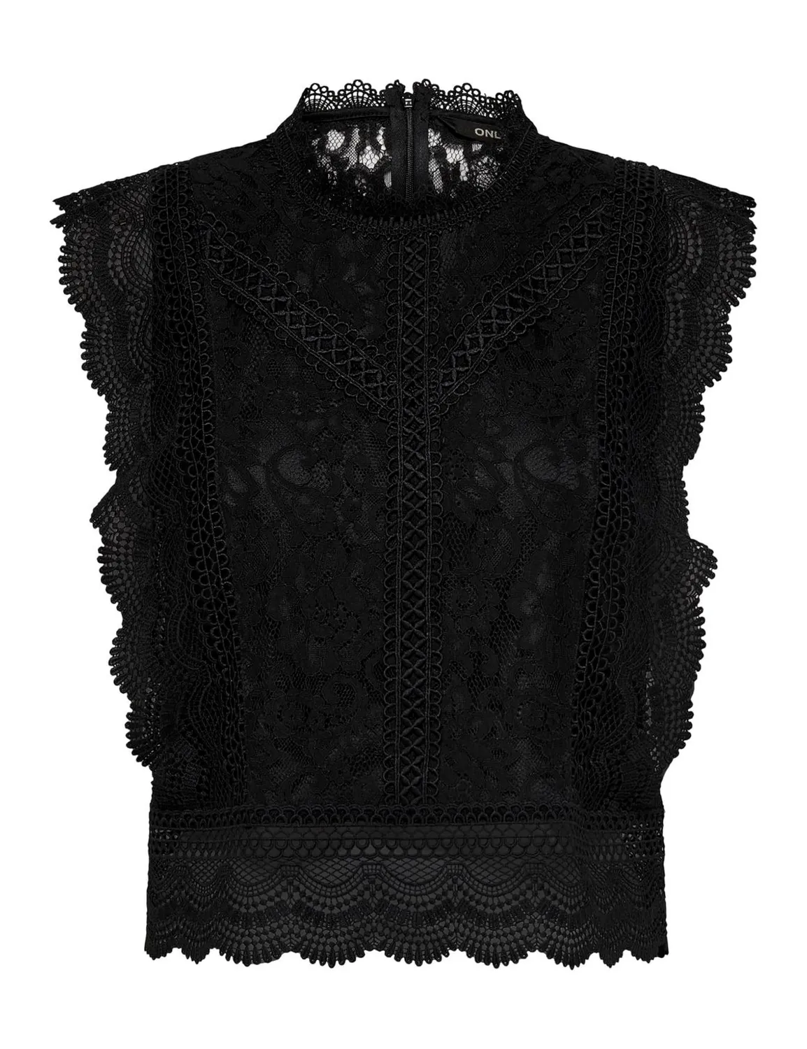 ONLY Onkaro top pizzo senza maniche taglia M