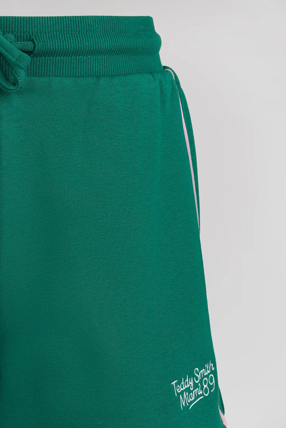 Teddy Smith S-DOVE SH JR shorts verde bambina felpa