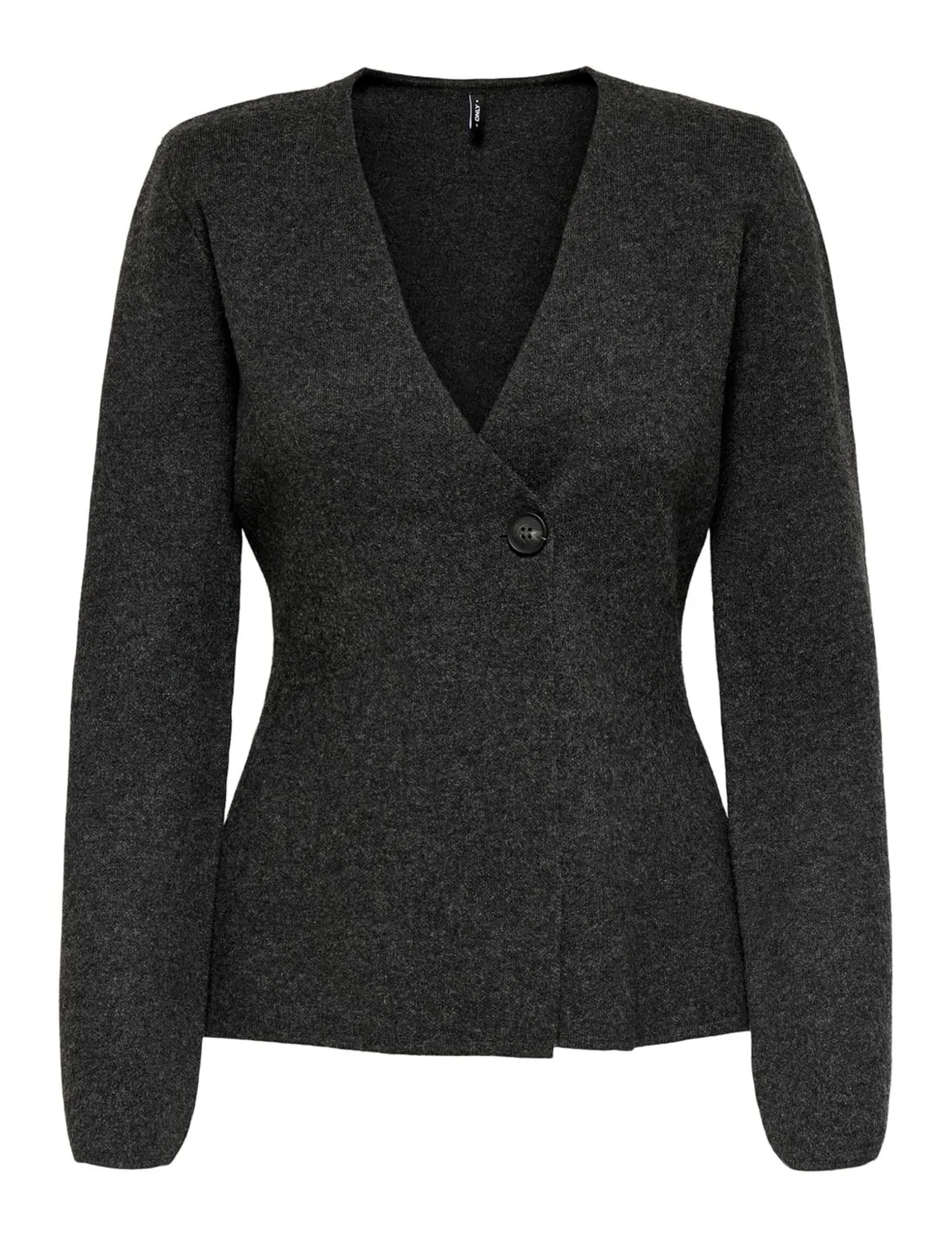 ONLY Onlmyera One Button Cardigan Donna grigio