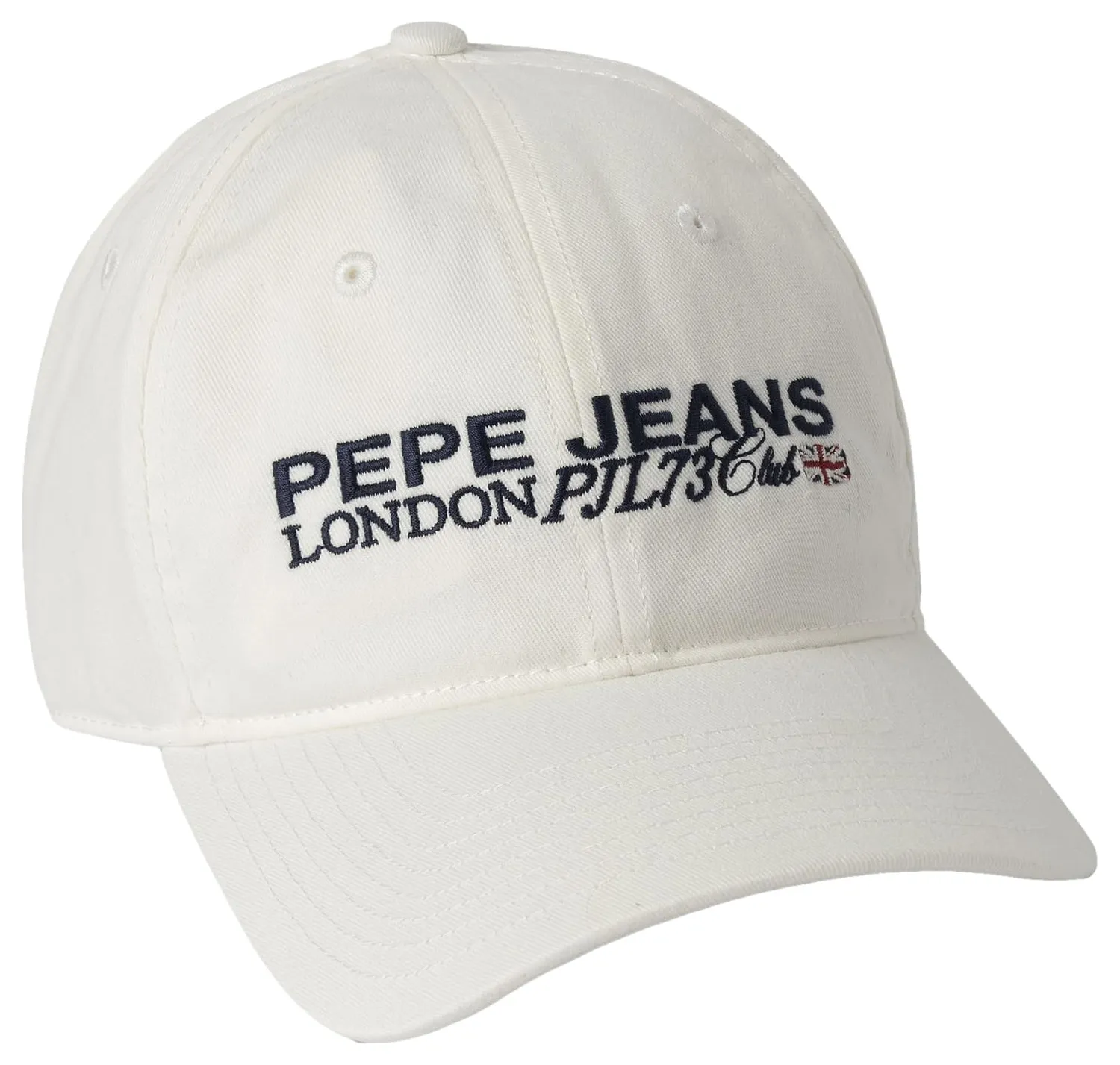 Pepe Jeans Steven cap cappellino uomo blu twill cotone