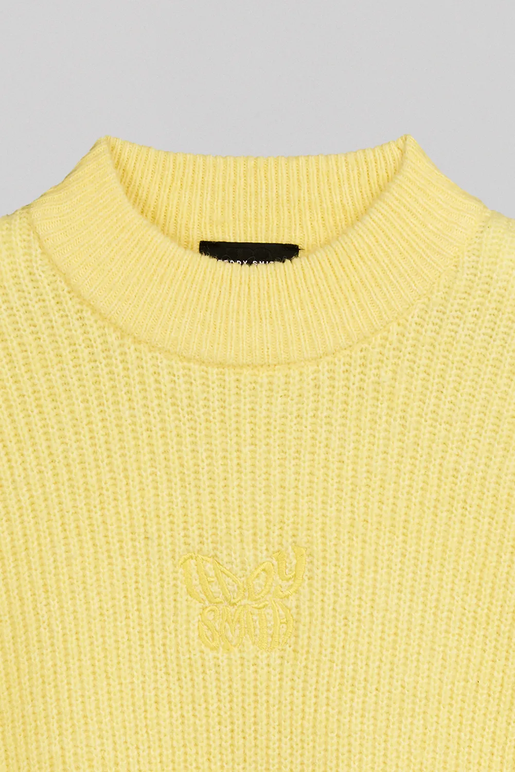 Teddy Smith P-Iris JR maglione bambina giallo chiné