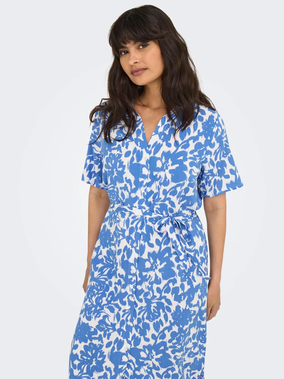 ONLY Asmin vestito midi S svasato