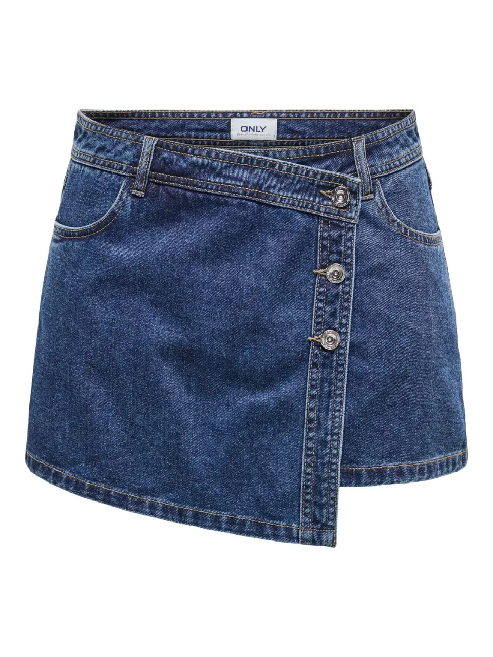 ONLY Lesly gonna jeans donna blu scuro XL