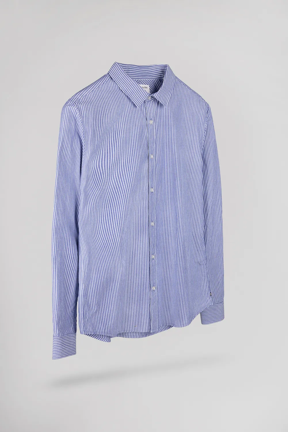 Teddy Smith Carton ML camicia uomo estate blue slim
