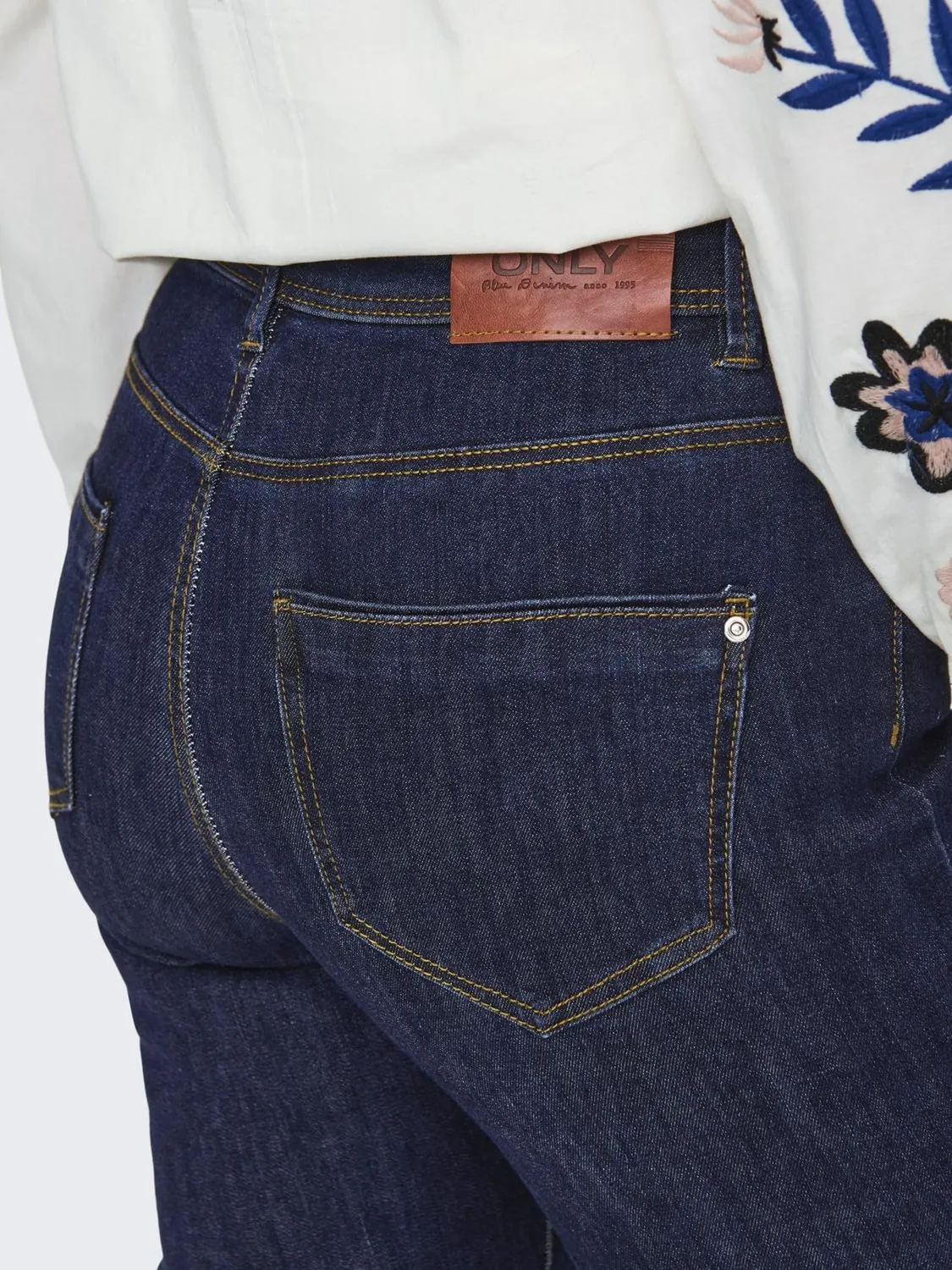 ONLY Onlwauw Life HW jeans flare donna S/30L blu