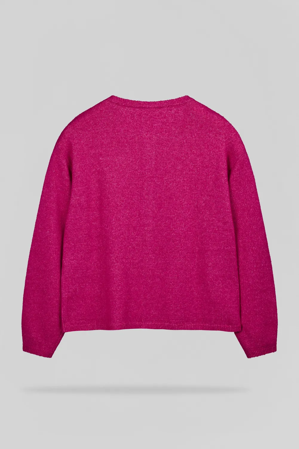 Teddy Smith G-Amelia Cardigan Donna Fucsia Misto Lana