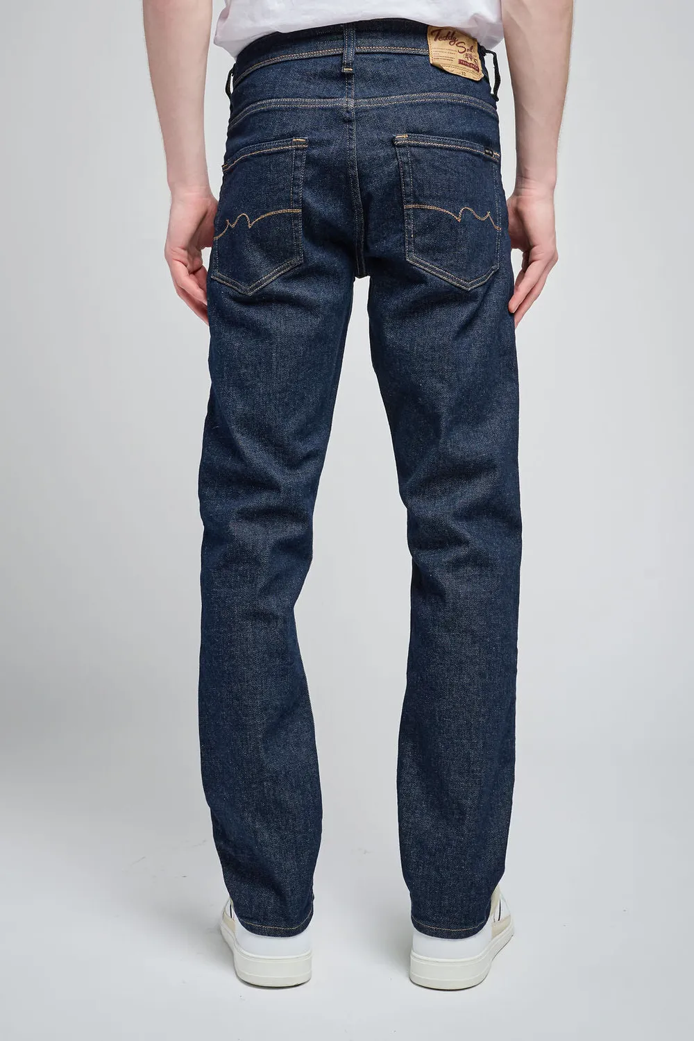 Teddy Smith Reg L32 Jeans Dritto Uomo Dark Blue Denim