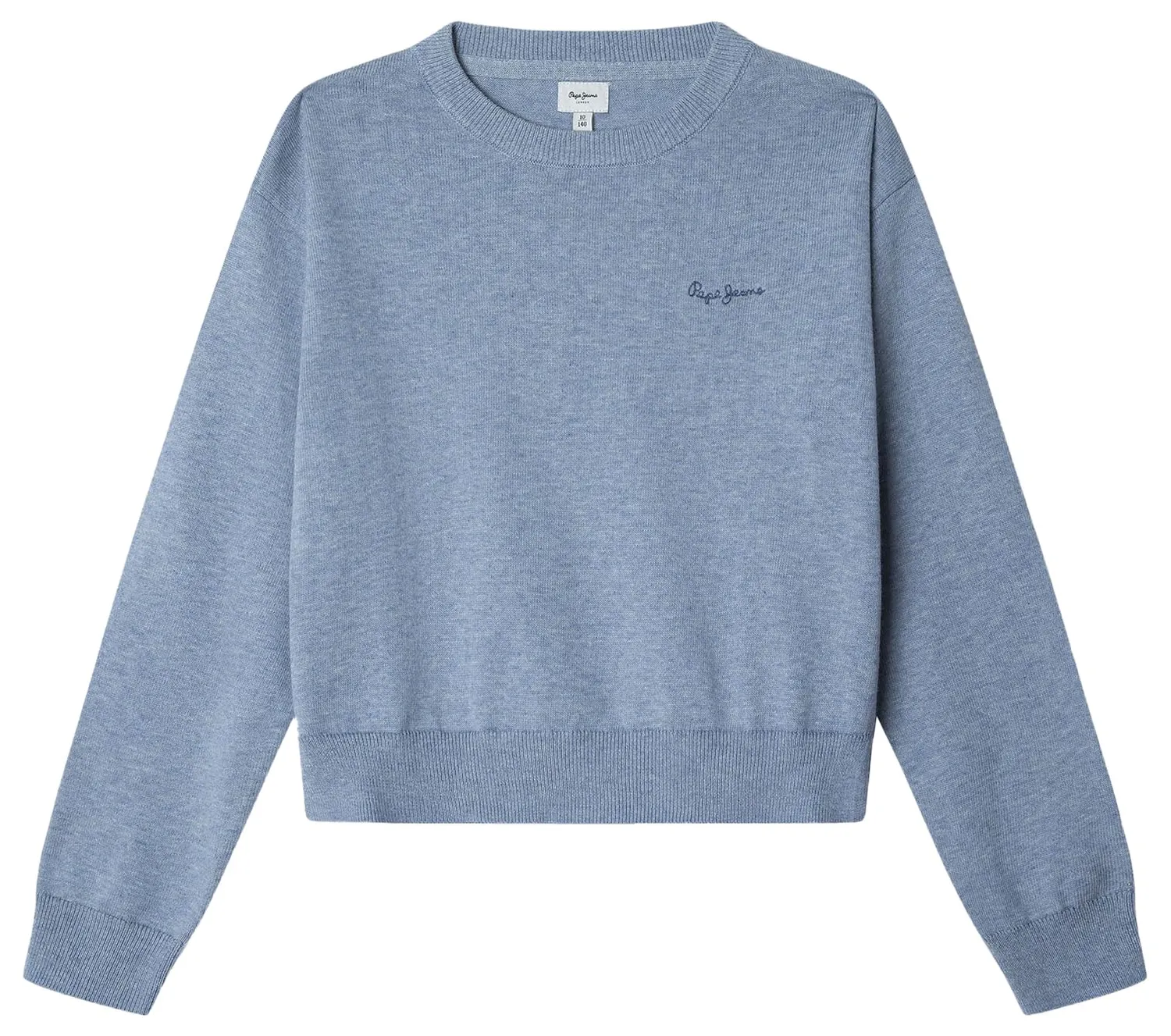 Pepe Jeans Bayla maglione bambina girocollo logo ricamato