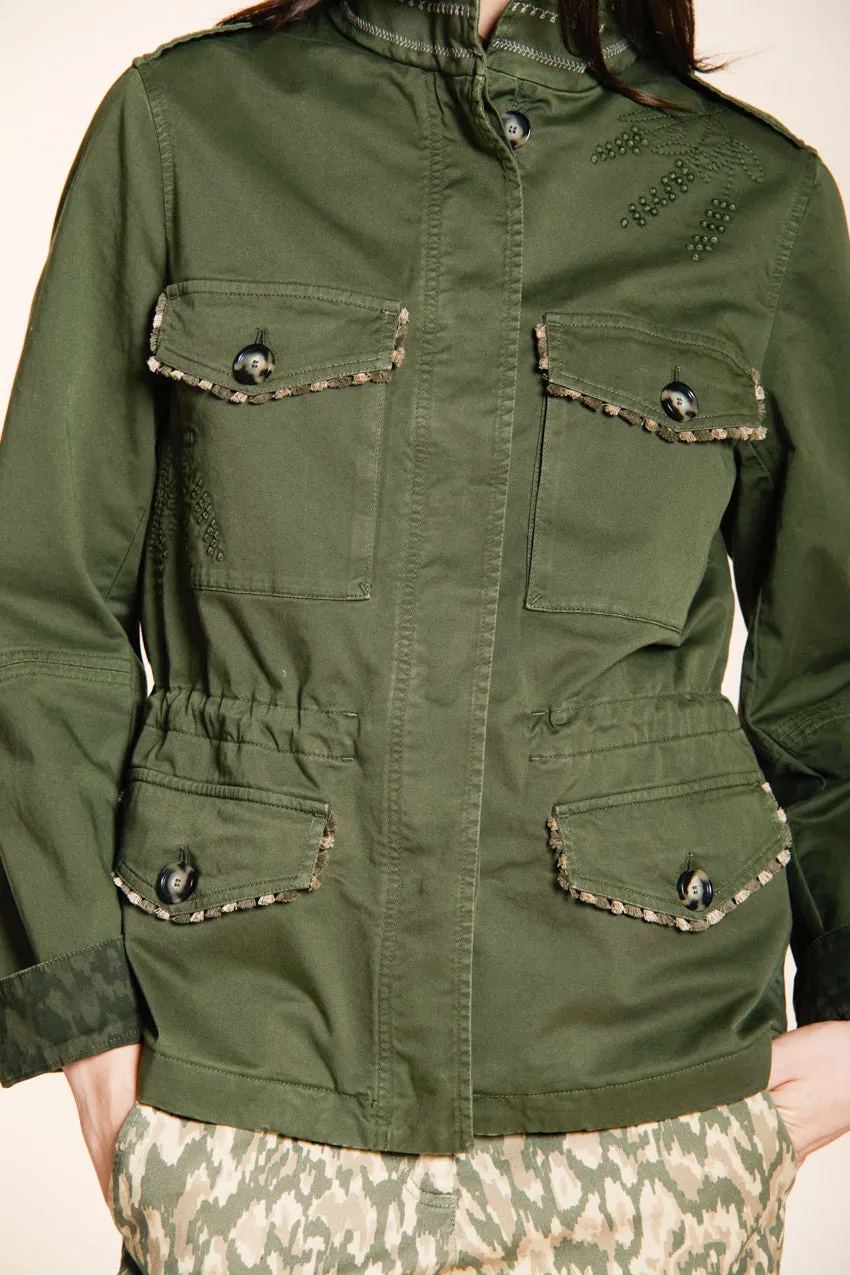 Mason's Eva giacca donna twill verde bosco