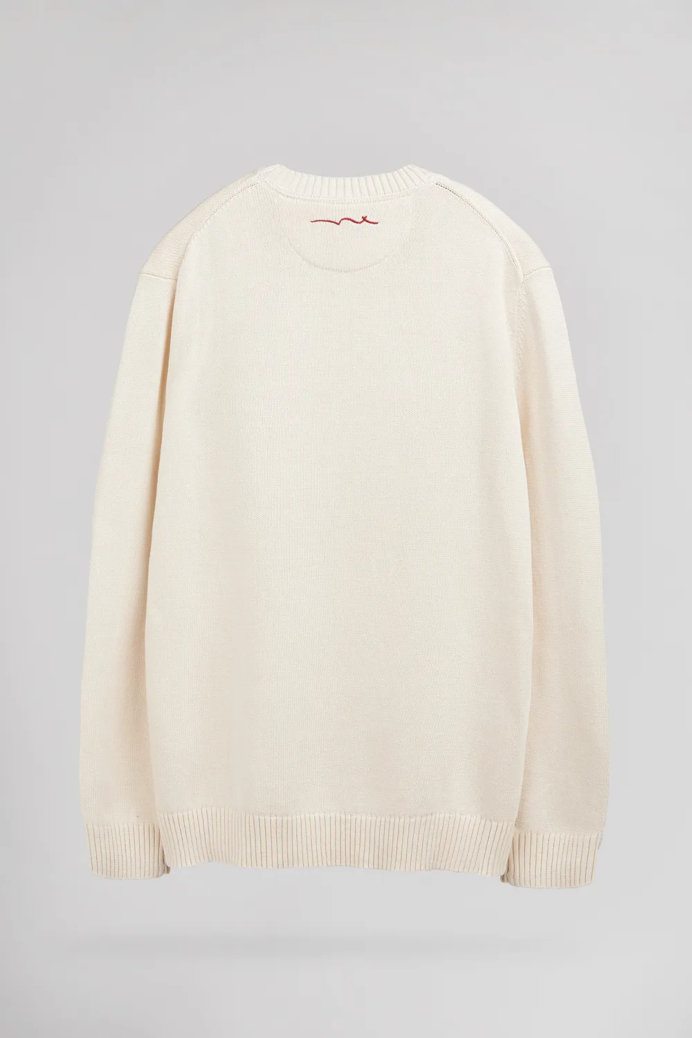 Teddy Smith P-Jimmy Naturel maglione beige cotone uomo