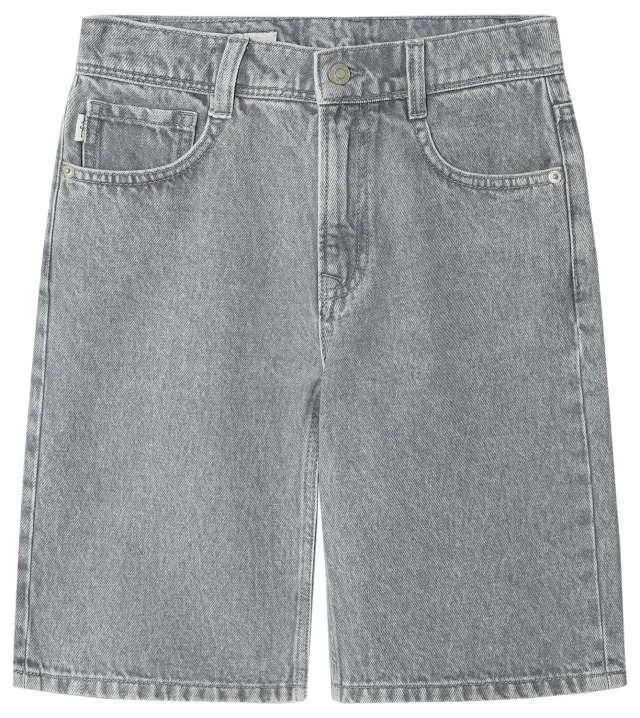 Pepe Jeans Dan Pantaloncini Denim Grigio 14 Anni