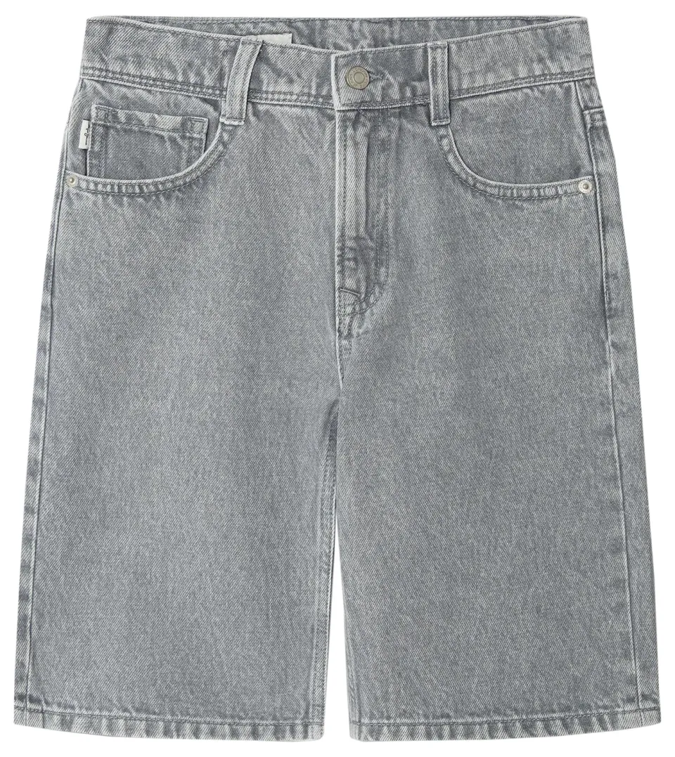 Pepe Jeans Dan Loose Short Bambino Denim Grigio 14 Anni