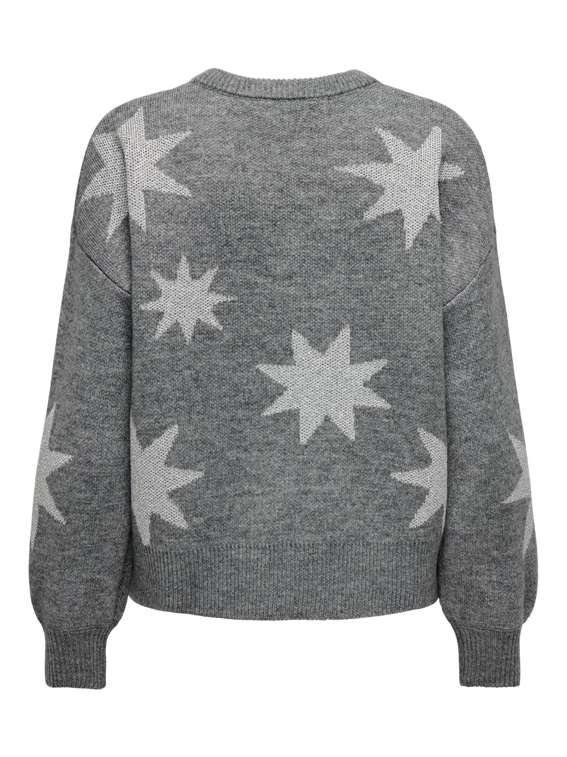 ONLY Onlrosie Pullover Glitter Nero scollo tondo