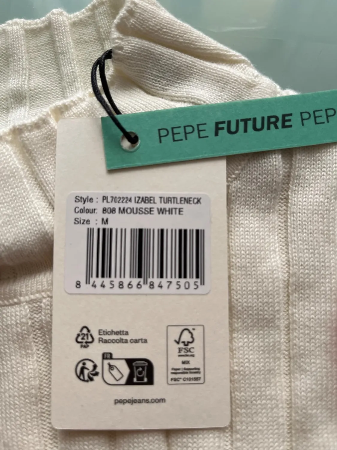 Pepe Jeans Izabel Turtleneck Dolcevita Donna Costina