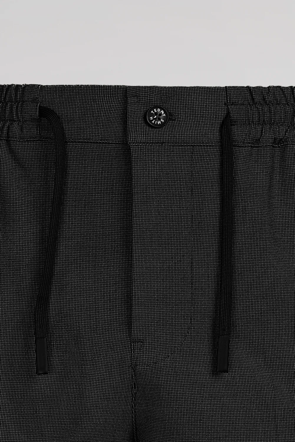 Teddy Smith Pywan 17 Pantalone uomo nero slim elasticizzato
