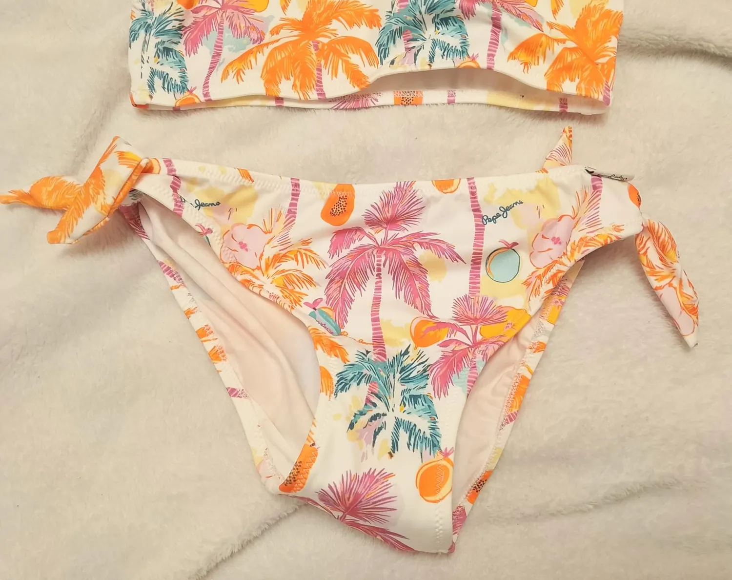 Pepe Jeans Tropical Asy bikini bambina 10 anni nodo