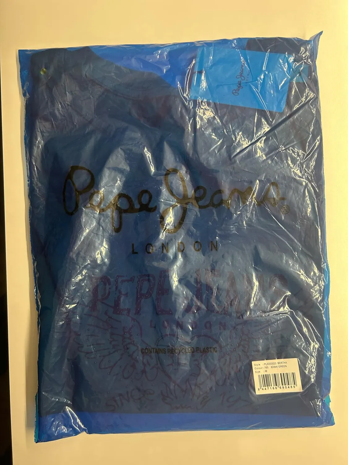Pepe Jeans Bertha t-shirt donna bianca smanicata cuore
