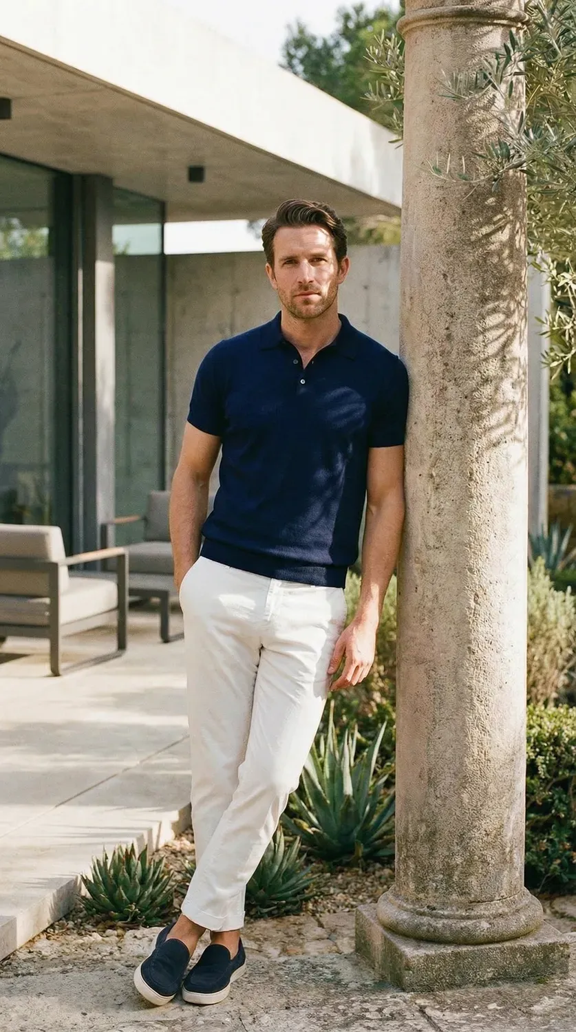 Mason's Milano chino bianco extra slim uomo