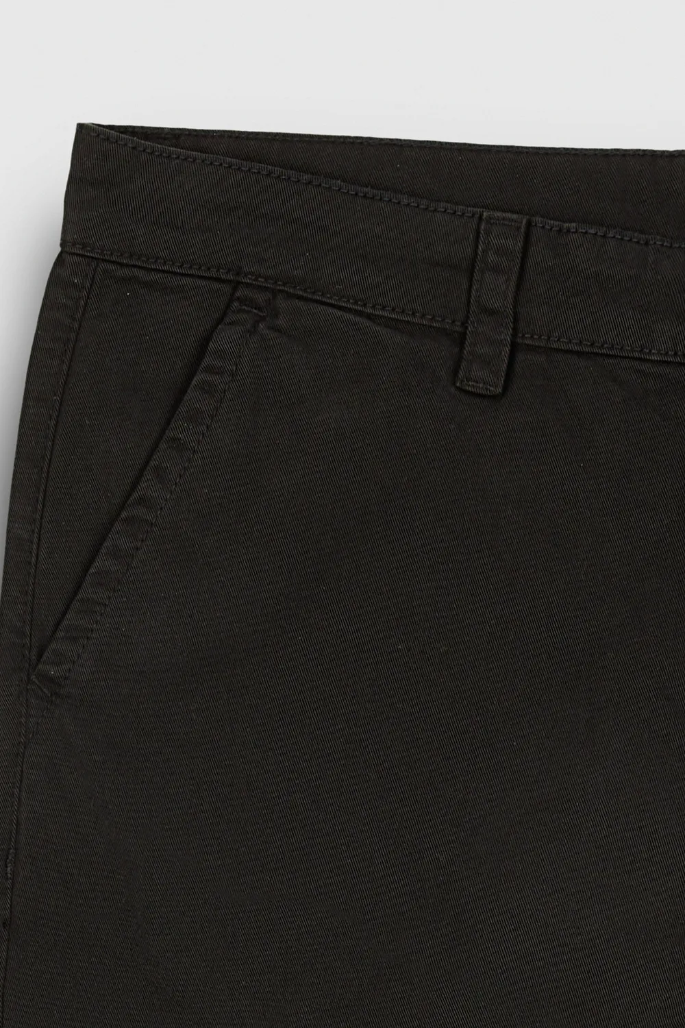 Teddy Smith P-Lario Chino pantalone uomo nero dritto cotone