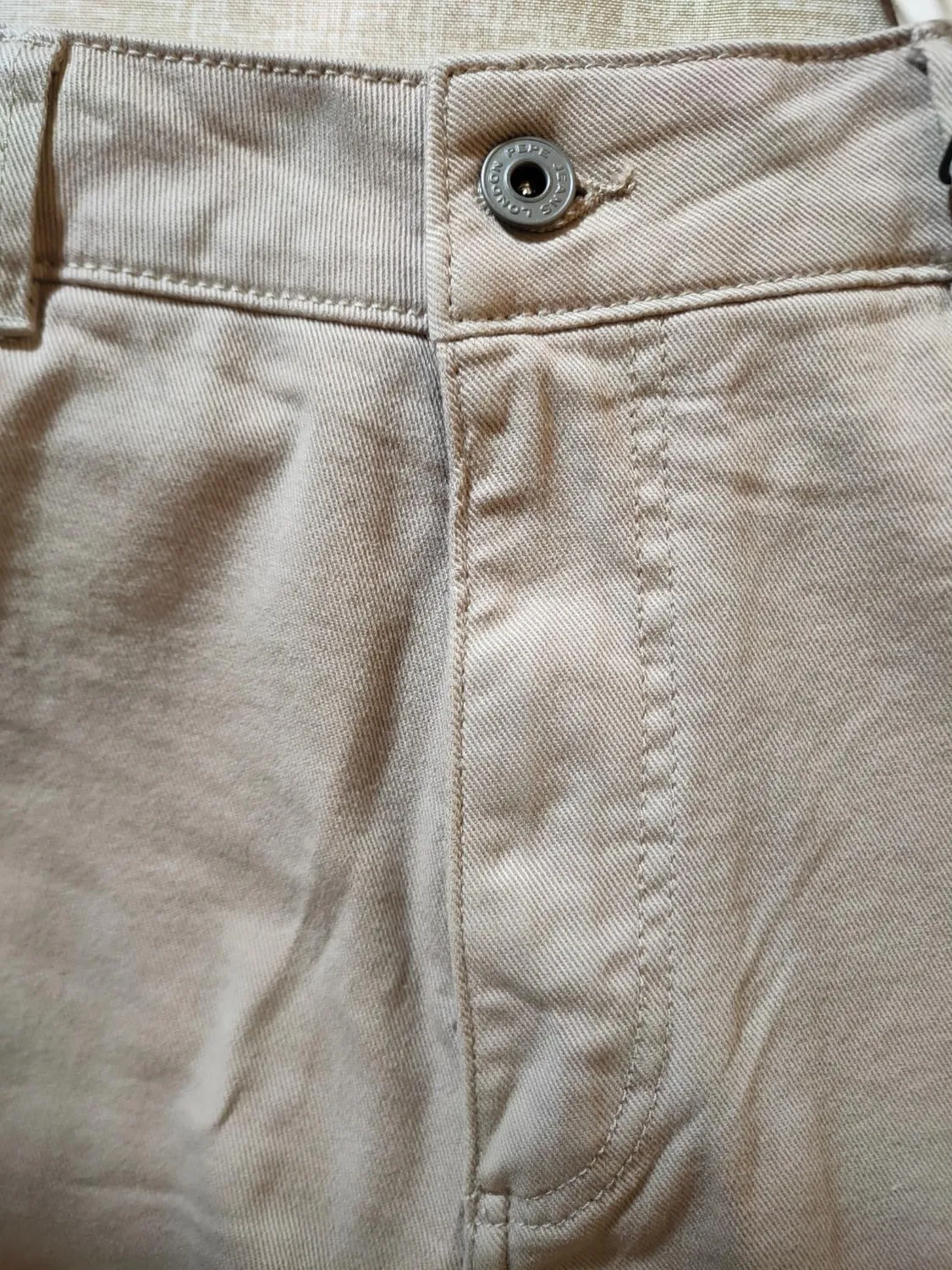 Pepe Jeans Tania pantaloni donna blu 30W gamba larga