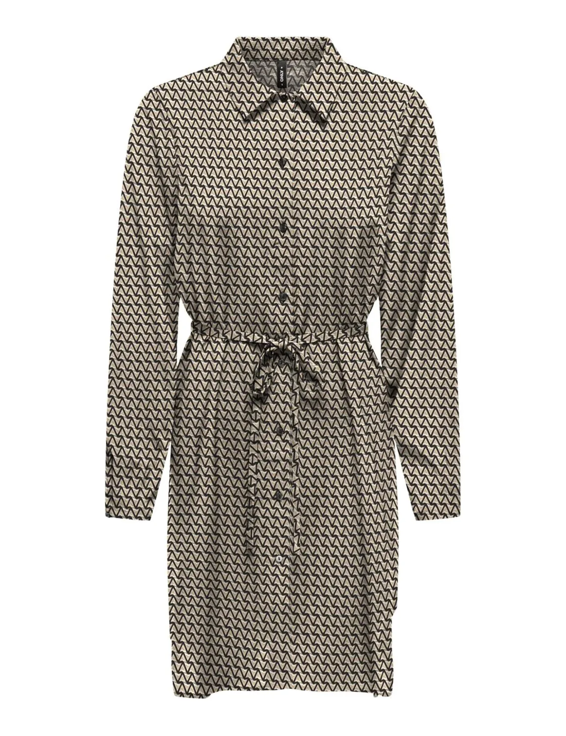 Only Onlnova Life Elite abito camicia donna maniche lunghe L