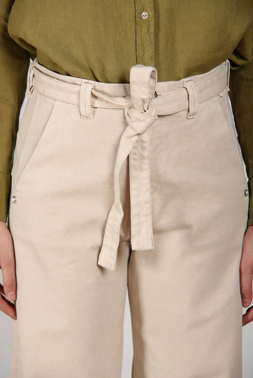 Mason's Vivienne City chino donna balloon gesso