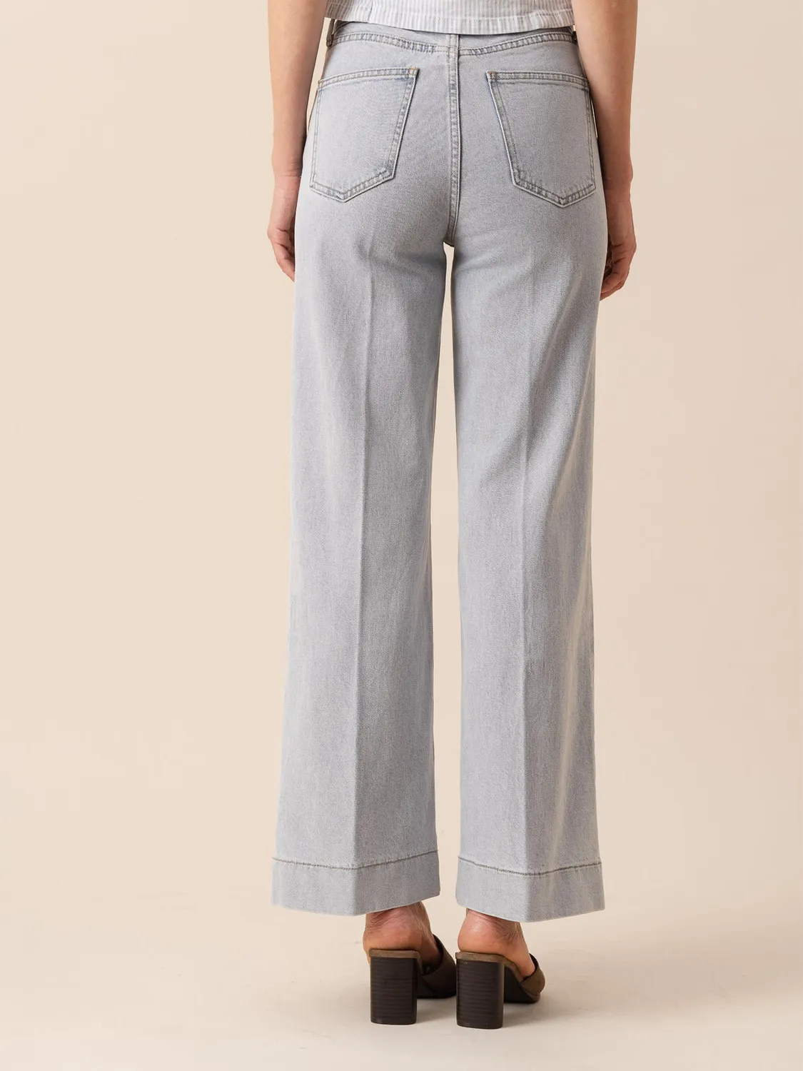 Oraije Vienna jeans larghi azzurro chiaro