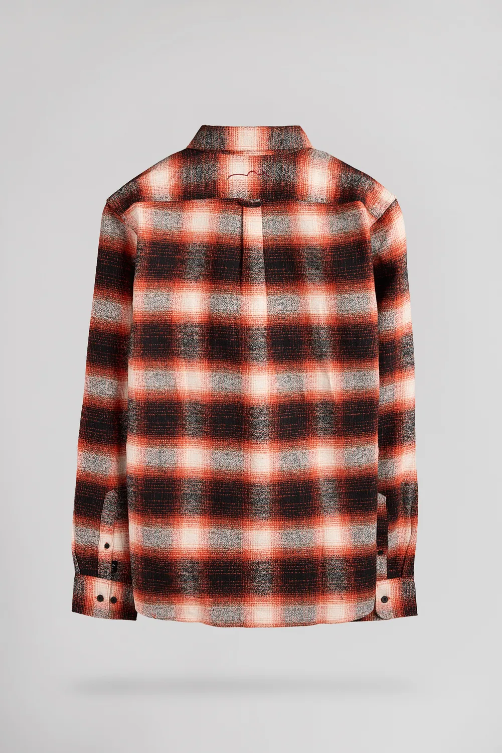 Teddy Smith C-Peak Camicia Quadri Arancione Uomo