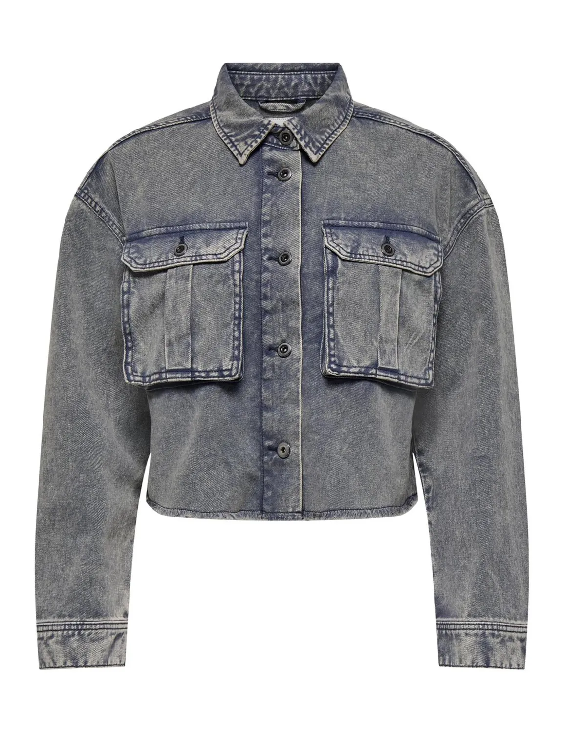 ONLY Onldrew Acid giacca jeans M effetto acid