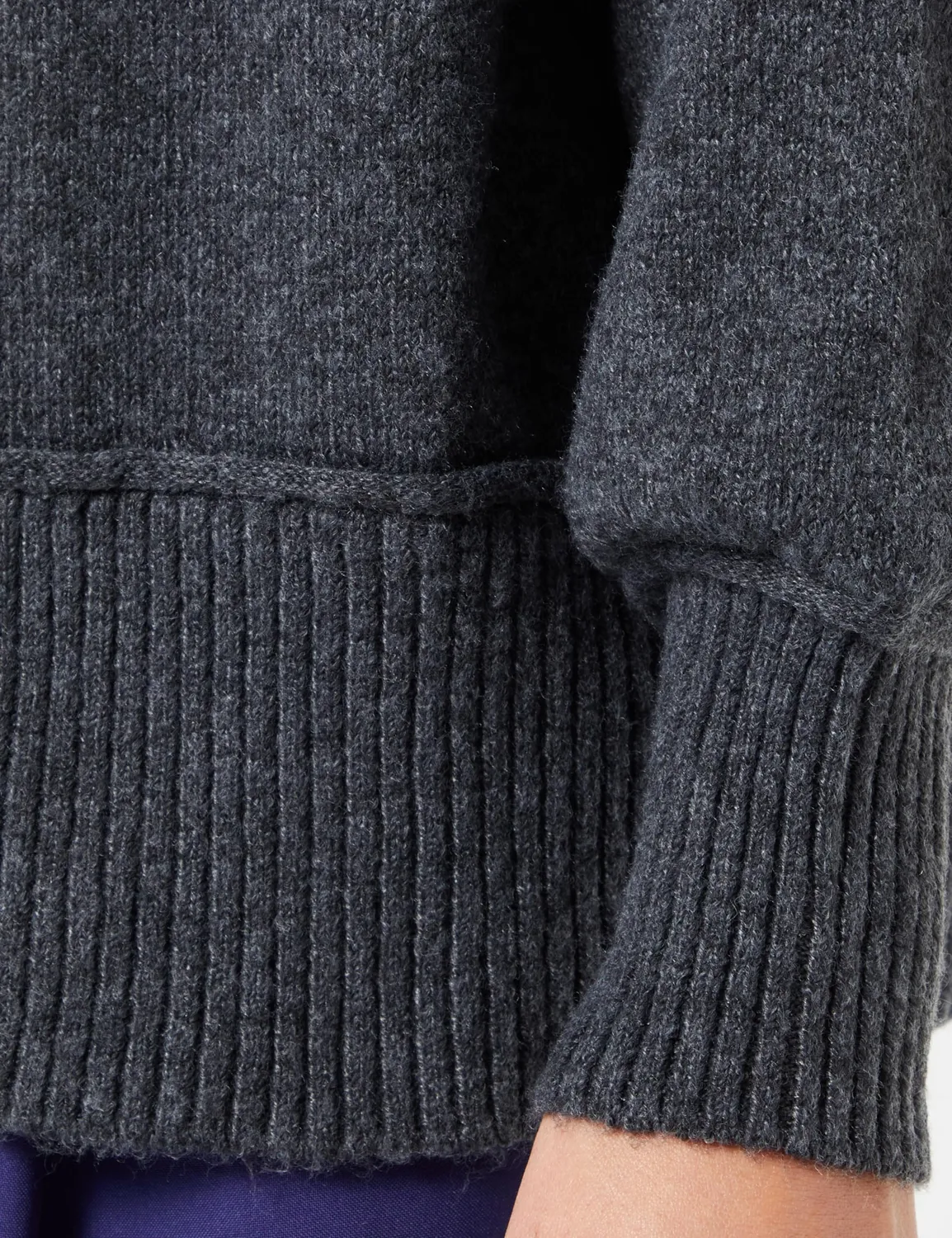 Only Onlhazel Maglione Donna Collo Alto Grigio L
