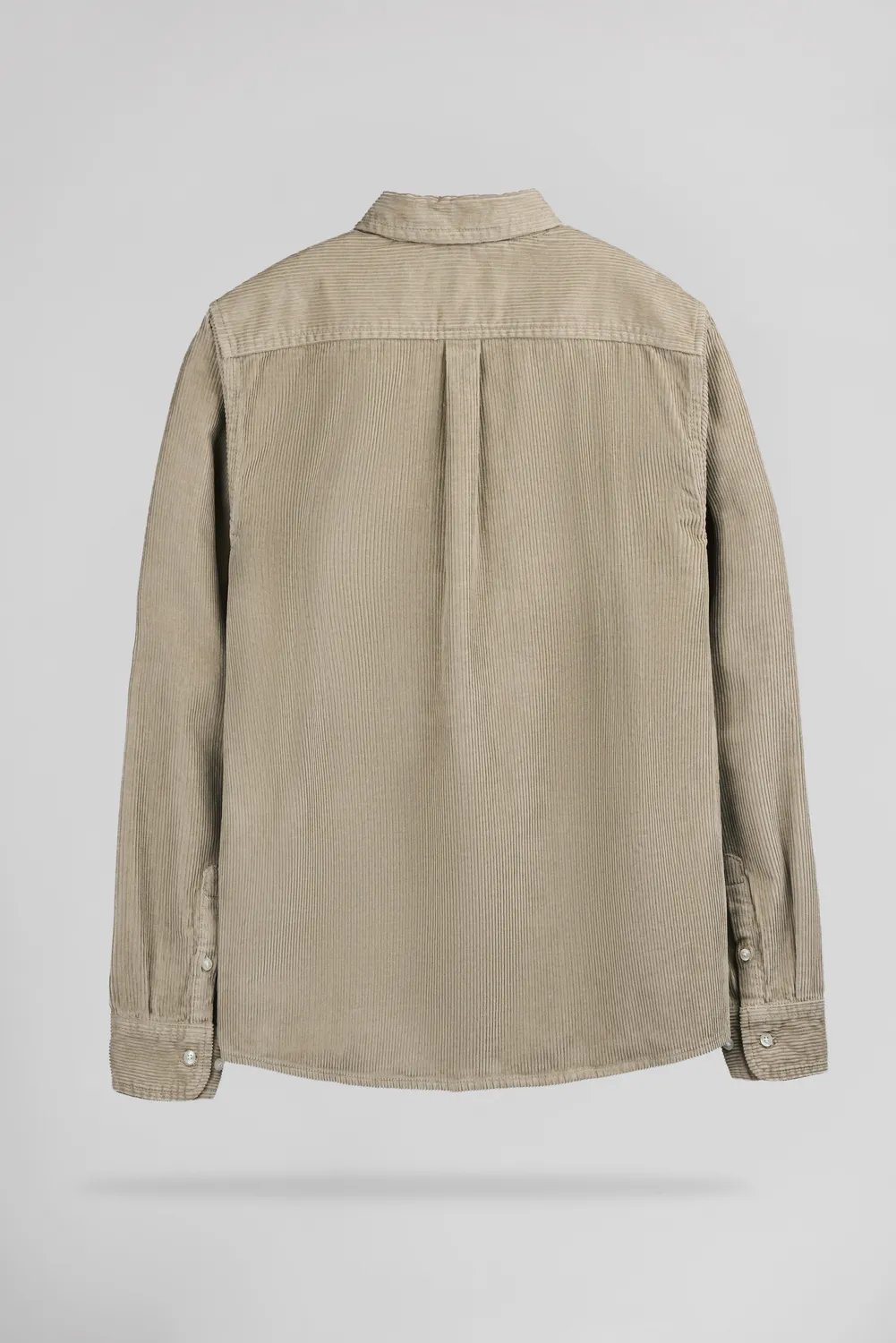 Teddy Smith C-Elton camicia velluto Wolf Beige cotone