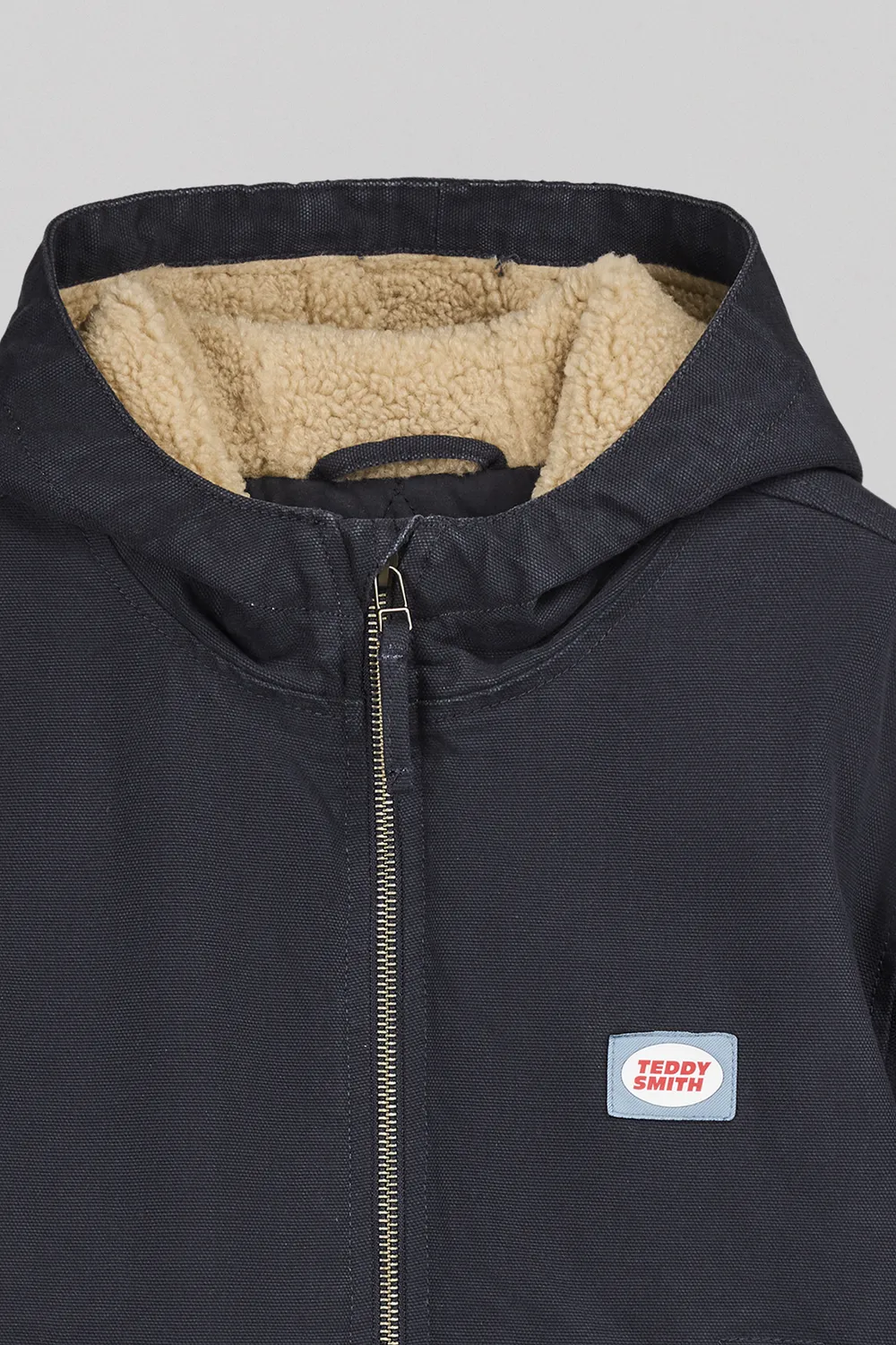 Teddy Smith B-Quentin Jr giubbotto bambino navy trapuntato