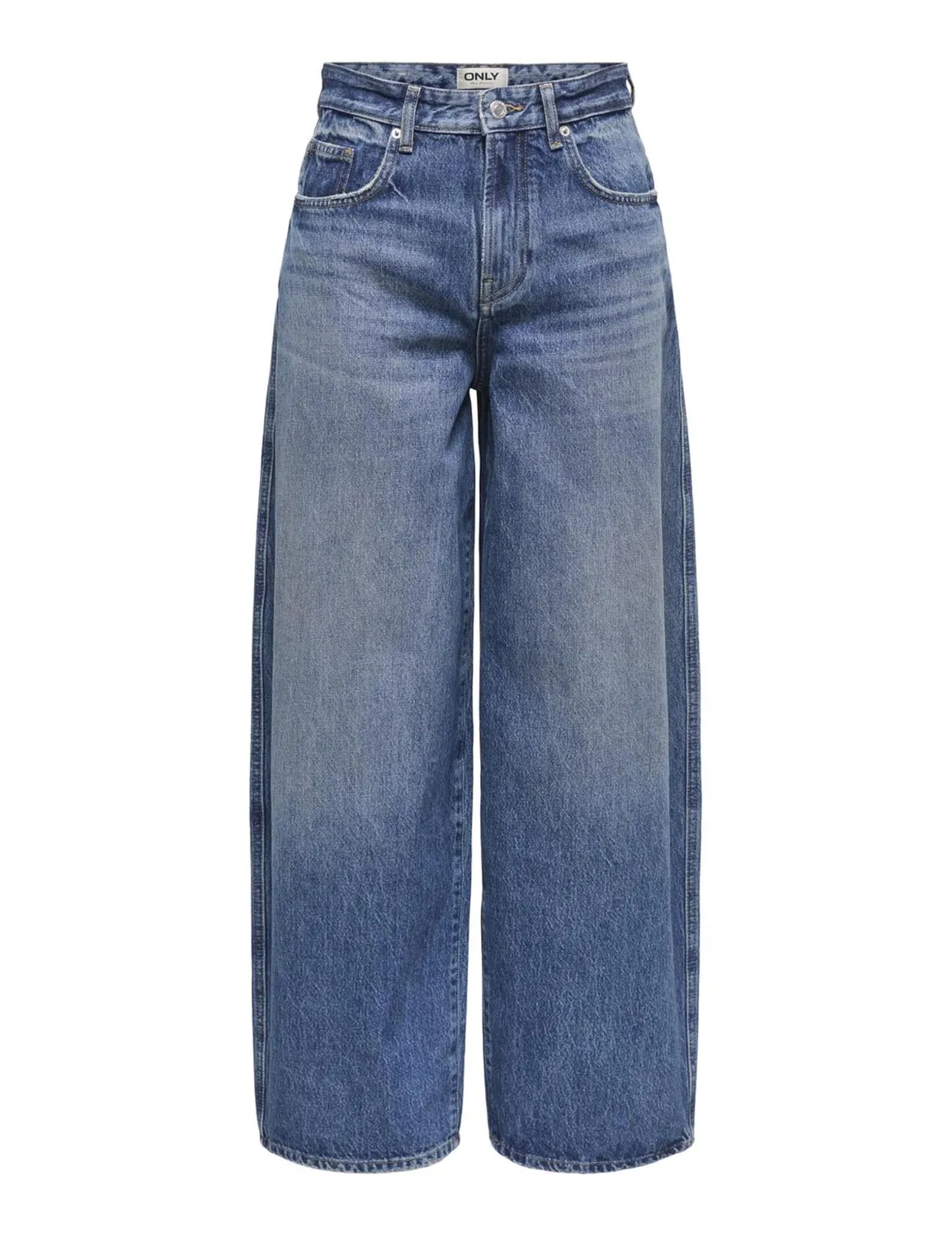ONLY Kogcomet Jeans Wide Leg Dark Blue Denim M 30L