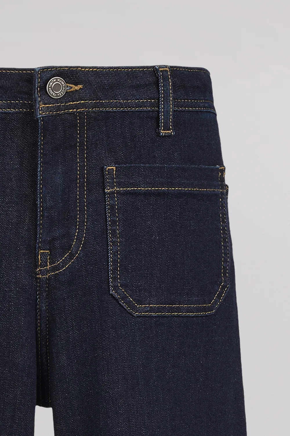 Teddy Smith P-Josefa 4PP JR jeans bambina dark blue gamba larga