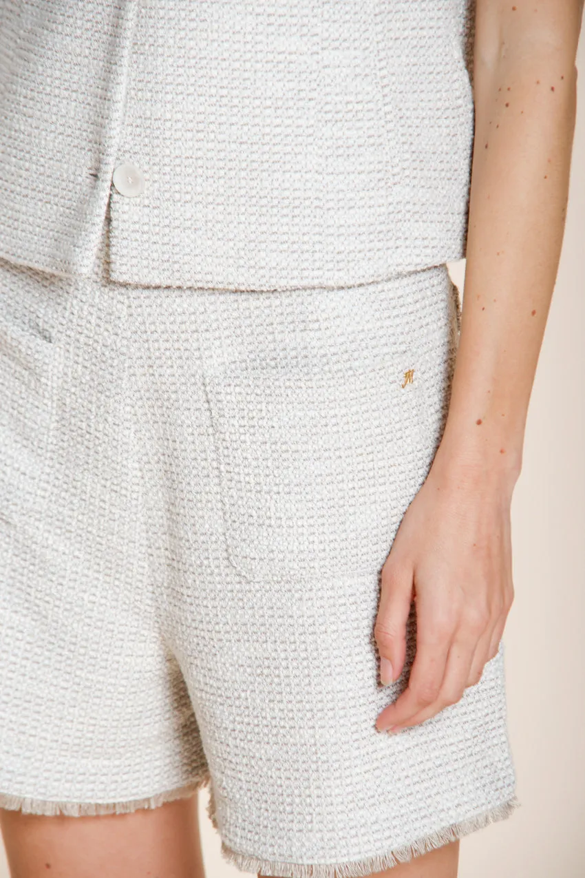 Mason's Jolie bermuda chino donna relaxed panna