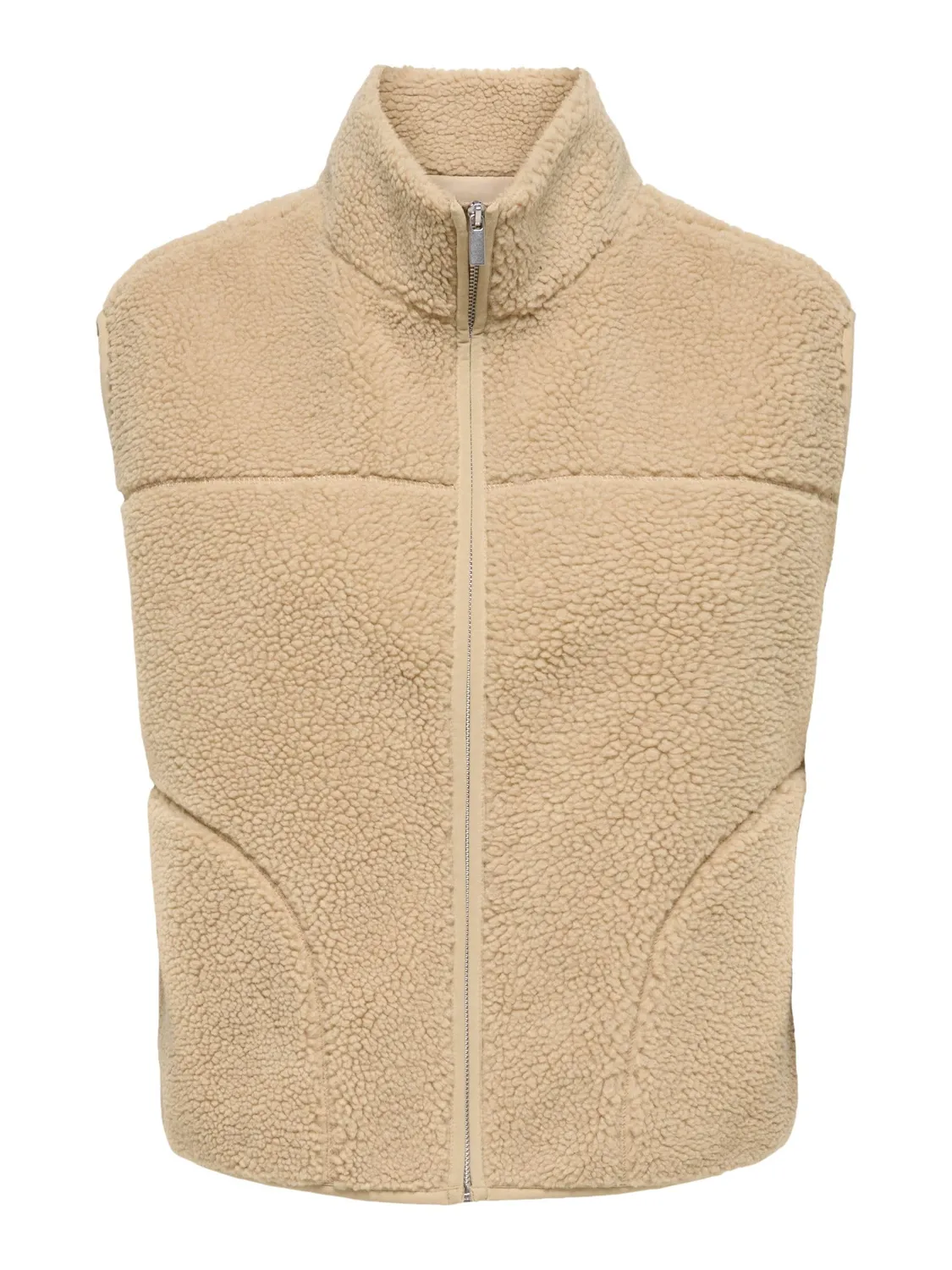 ONLY Onlbaby giacca teddy donna nera calda