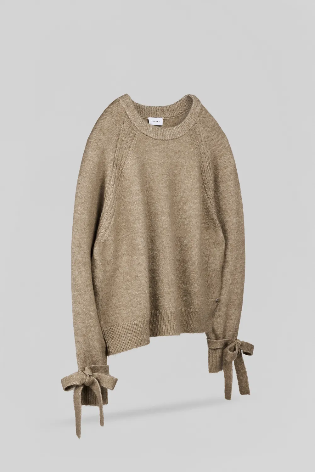 Teddy Smith P-Loki Wolf maglione donna beige