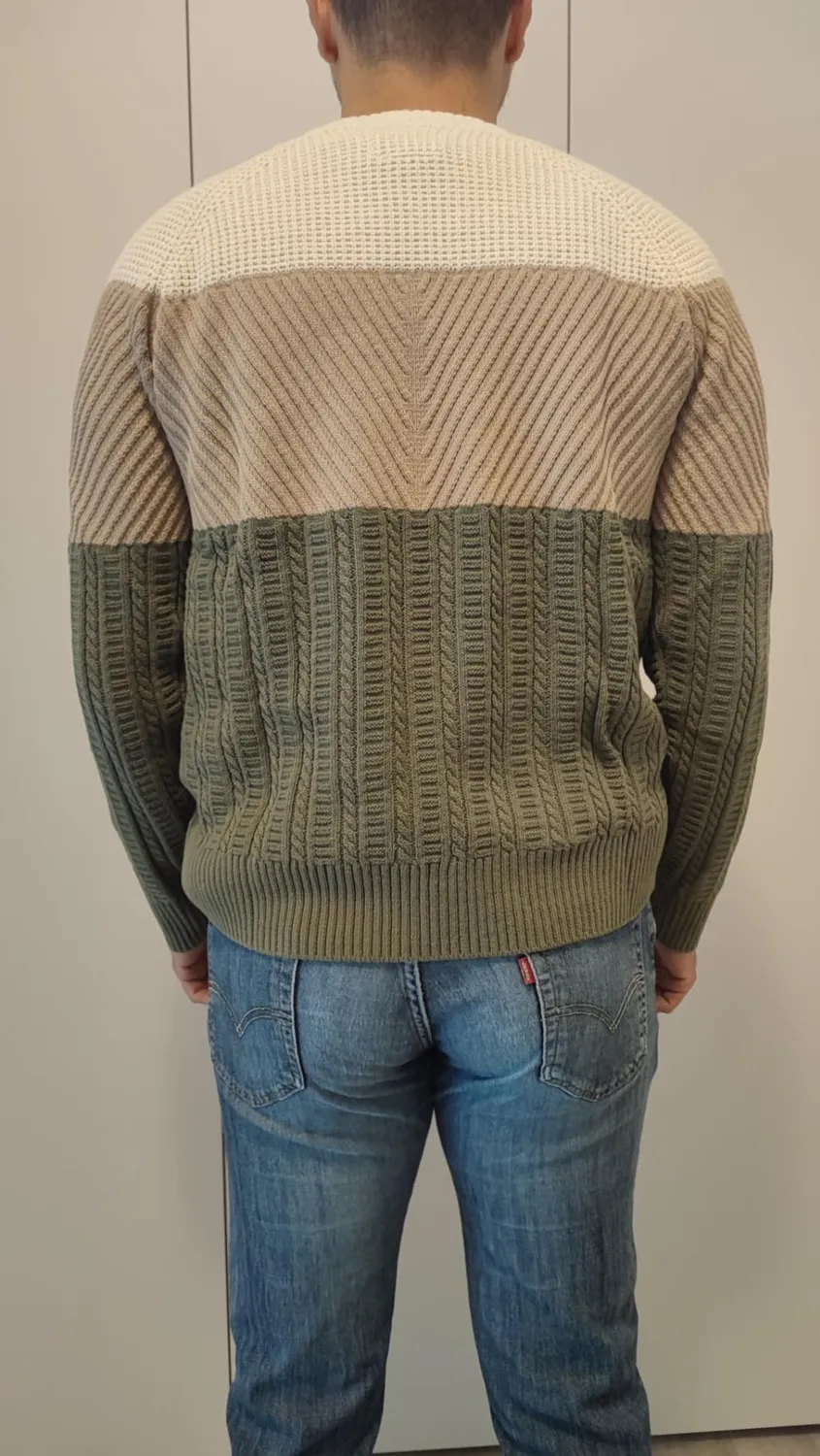Pepe Jeans Cody Maglione Uomo M Color Block