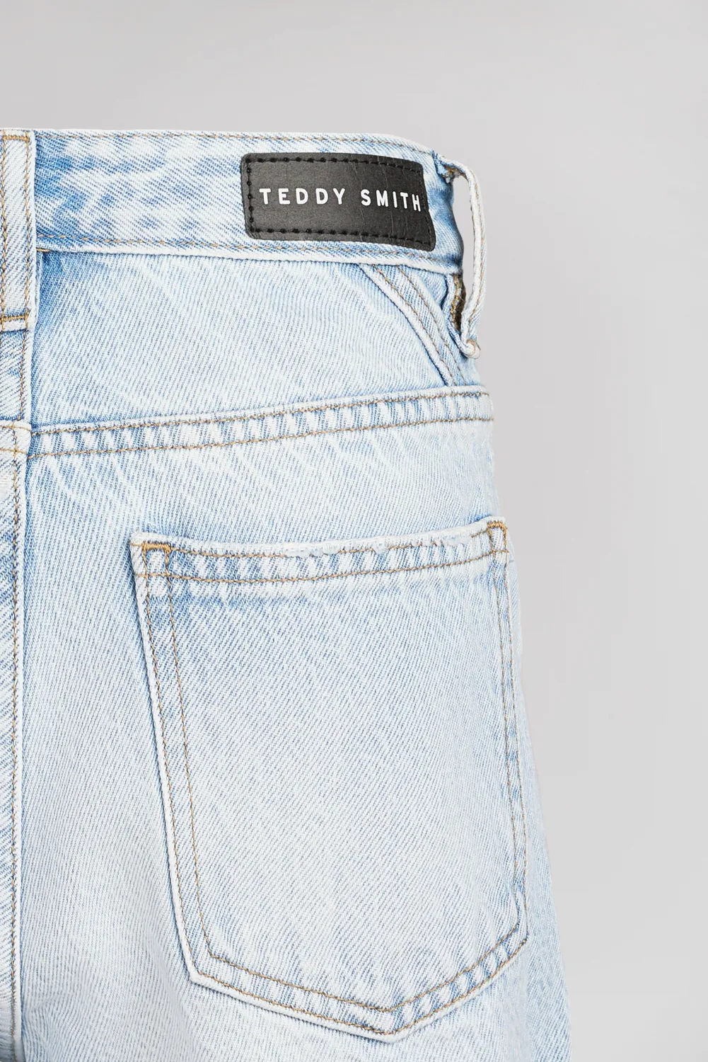 Teddy Smith S-Lucy SH shorts bambina indigo chiaro